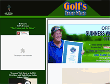Tablet Screenshot of golfsironman.com